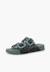 Sandales caoutchouc habana double boucle imprimé animal Noir+Vert 8 - vertbaudet enfant 