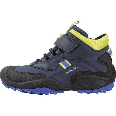 Bottes enfant garçon new savage Bleu cf43s+Noir 2 2 - vertbaudet enfant 