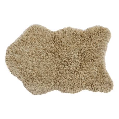 Tapis lavable en laine woolly Beige+Blanc+Gris clair 1 - vertbaudet enfant 