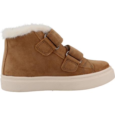 Baskets enfant garçon en cuir nashik Brun clair c6627 1 - vertbaudet enfant 
