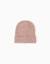 Bonnet en maille côtelé Mauve clair 1 - vertbaudet enfant 