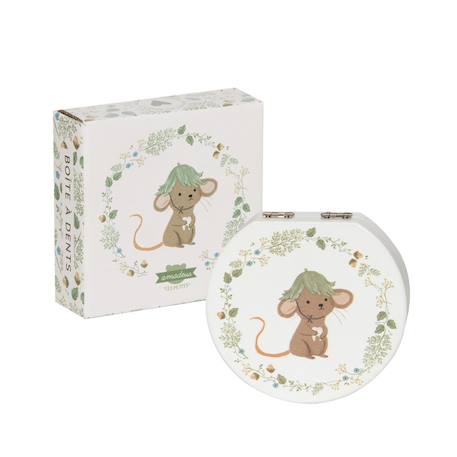 Boite à dents de lait automne en bois Blanc 3 - vertbaudet enfant 