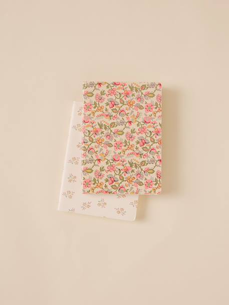 Lot de 2 carnets Bleu jeans+Imprimé marine+Imprimé mireille 5 - vertbaudet enfant 