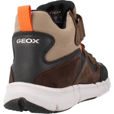Bottes enfant garçon en cuir flexyper Bleu c0700+Marron c6457 9 - vertbaudet enfant 