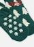 Chaussette haute imprimée sapins de noël Vert 2 - vertbaudet enfant 