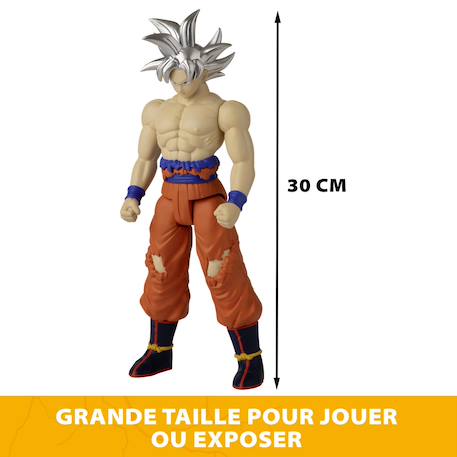 Figurine géante goku ultra instinct enfant Orange - goku ultra instinct 3 - vertbaudet enfant 