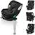 Siège-auto pivotant 360° braam i-size 40-150 cm avec isofix, groupe 0/1/2/3 Black carbon+Grey stone 1 - vertbaudet enfant 