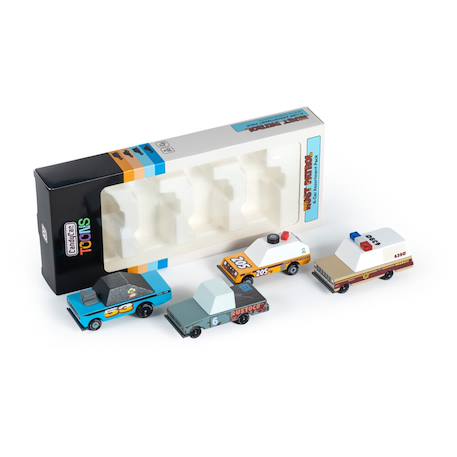 Set de 4 rust patrol - véhicules créatifs Multicolor 5 - vertbaudet enfant 