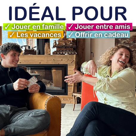 Traq jeu d'ambiance à questions Bleu 3 - vertbaudet enfant 