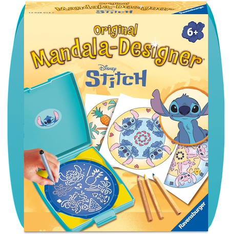 Mini mandala stitch Bleu 1 - vertbaudet enfant 