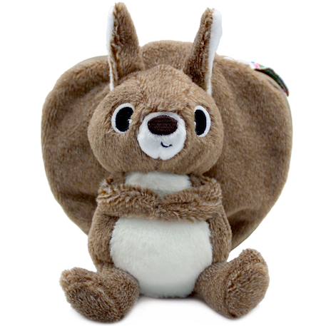 Peluche les flipetz noiset l'ecureuil-gland Marron, beige 2 - vertbaudet enfant 