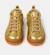 Baskets cuir brutus Bourgogne 016+Or 017 8 - vertbaudet enfant 