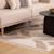Tapis inuit en coton avec motif en relief brodé Beige 1 - vertbaudet enfant 