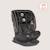 Siège-auto pivotant 360° bastiaan rwf i-size 40-150 cm avec isofix, groupe 0/1/2/3 Black carbon+Grey stone+Red burgundy 4 - vertbaudet enfant 