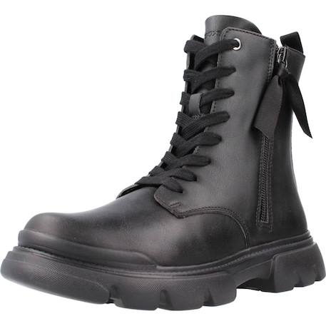 Bottes enfant fille junette Blanc+Noir 10 - vertbaudet enfant 