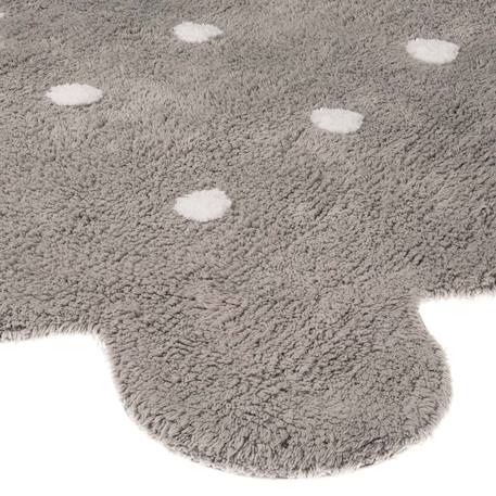 Tapis lavable en forme de biscuit Blanc+Bleu+Gris clair 9 - vertbaudet enfant 
