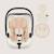 Siège-auto bébé astrid i-size 40-87 cm avec base isofix pivotante à 180°, léger et récompensé par l’adac Beige cream+Beige taupe+Green forest+Pink coral 6 - vertbaudet enfant 
