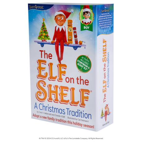 Set de cadeau lutin farceur elfe Elfie et livre- anglais Multicolor 6 - vertbaudet enfant 