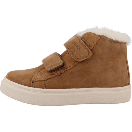 Baskets enfant garçon en cuir nashik Brun clair c6627 2 - vertbaudet enfant 