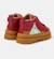 Bottines garçon cuir brutus Bourgogne 016 4 - vertbaudet enfant 