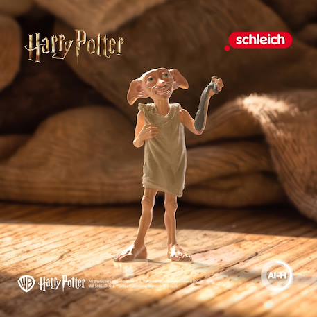 Figurine dobby avec chaussette Beige 2 - vertbaudet enfant 