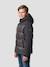 Blouson à capuche bi-matière Anthracite+Noir 2 - vertbaudet enfant 