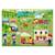 Livre et puzzle les trains Bleu 3 - vertbaudet enfant 