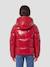 Blouson shiny à capuche Noir+Rouge 8 - vertbaudet enfant 