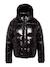 Blouson shiny à capuche Noir+Rouge 5 - vertbaudet enfant 