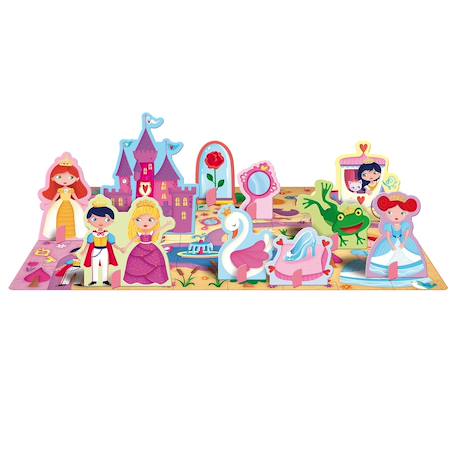 Livre et puzzle les princesses Violet 2 - vertbaudet enfant 