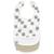 Lot de 3 bavoirs naissance gots happy fruits olive Blanc, olive 1 - vertbaudet enfant 