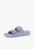 Sandales caoutchouc eva habana métallisées Argent+Vert 2 - vertbaudet enfant 
