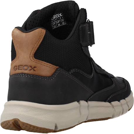 Bottes enfant garçon en cuir flexyper Noir c9999 3 - vertbaudet enfant 