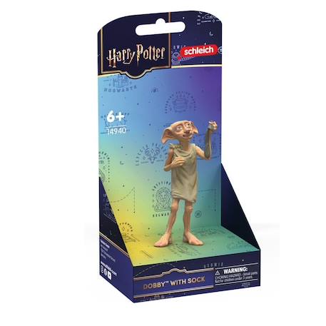 Figurine dobby avec chaussette Beige 1 - vertbaudet enfant 