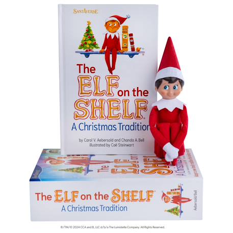 Set de cadeau lutin farceur elfe Elfie et livre- anglais Multicolor 1 - vertbaudet enfant 