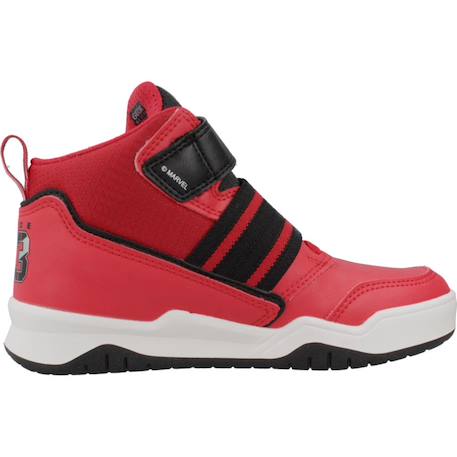 Baskets enfant garçon perth Noir c0039+Rouge c0020 7 - vertbaudet enfant 