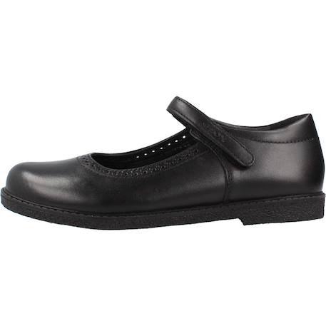 Derbies enfant fille en cuir Noir c9999 2 - vertbaudet enfant 