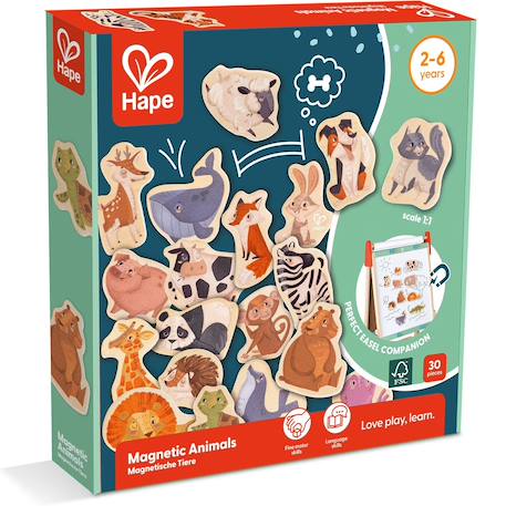 Animaux magnétiques magnets classiques Beige 1 - vertbaudet enfant 