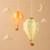 Suspension montgolfière cirque bleue 46 Blanc 3 - vertbaudet enfant 