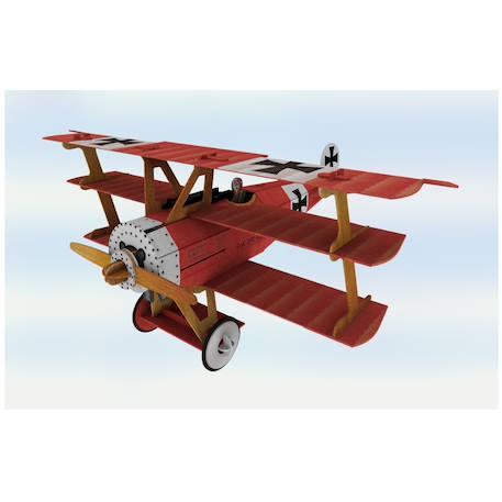 Livre et maquette l'avion 3d Rouge 2 - vertbaudet enfant 