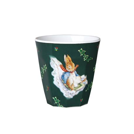 Gobelet pierre lapin noël Rouge+Vert 4 - vertbaudet enfant 