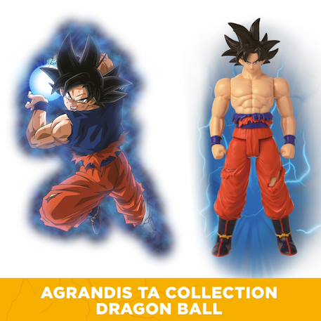 Figurine géante goku ultra instinct enfant Orange - goku ultra instinct 2 5 - vertbaudet enfant 