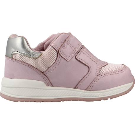 Baskets bébé fille en cuir Bleu cb48n+Rose c0514 7 - vertbaudet enfant 