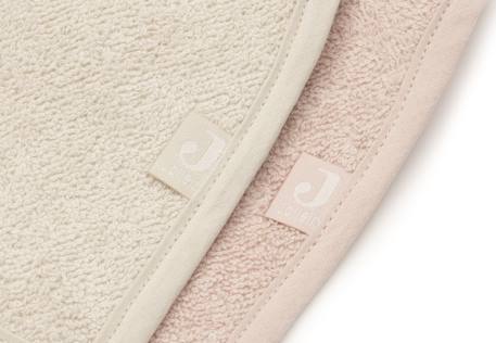 Lot de 2 bavoirs bandana bébé en coton Beige sable et taupe+Silk rose & sable+Soft matcha & sable 9 - vertbaudet enfant 