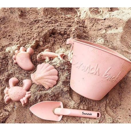 Petite pelle de plage - facile à emporter Black+Cherry red+Coral+Dark purple+Duck egg blue+Dusty rose+Light dusty purple+Midnight blue+Mint+Mustard+Pastel yellow+Petrol blue+Rust+Sage green+Warm grey 20 - vertbaudet enfant 