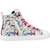 Baskets enfant fille kathe Blanc c0404 1 - vertbaudet enfant 