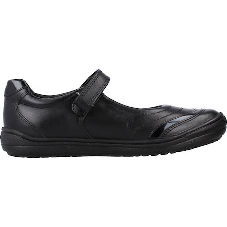 Derbies enfant fille en cuir hadriel Noir c9999 1 - vertbaudet enfant 