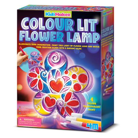 Lampe artistique aux couleurs éclatantes Multicolor 1 - vertbaudet enfant 