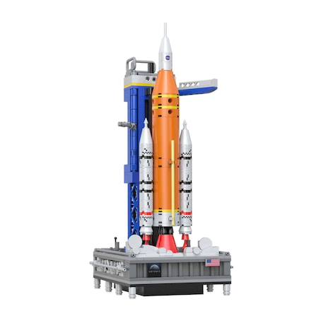 Fusée artemis sls nasa 659 pièces Orange 1 - vertbaudet enfant 