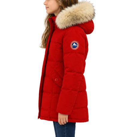 Parka enfant Rouge 4 - vertbaudet enfant 